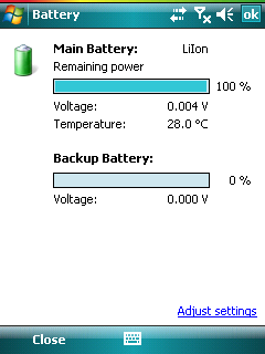 Batti and Info about the battery